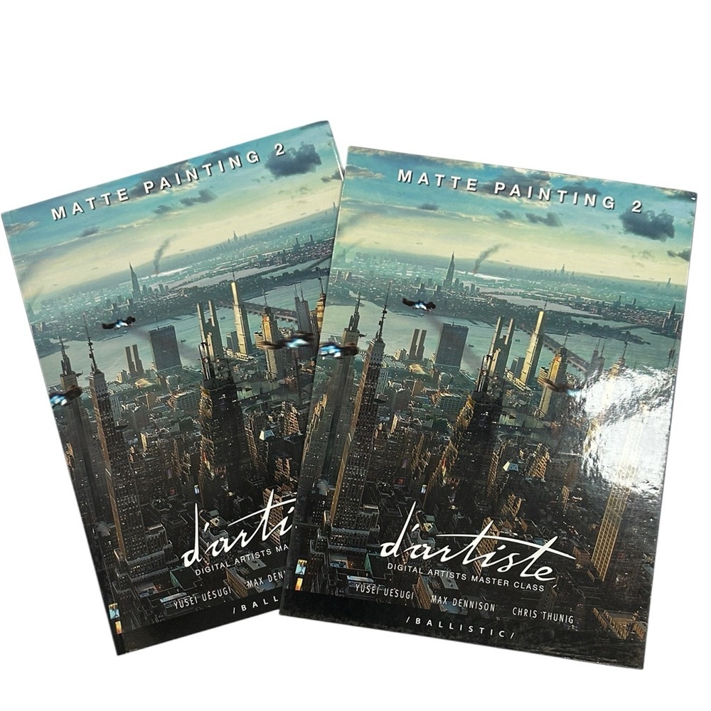 d'artiste Matte Painting 2 Digital Artists Master Class Book 2008 Yusei Uesugi
